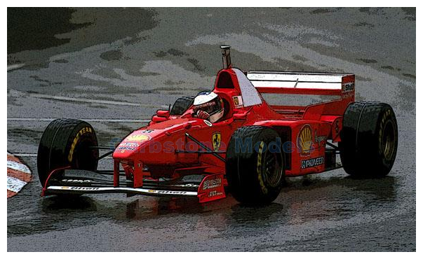 Bouwpakket 1:43 | Tameo TMK430 | Scuderia Ferrari F310B 1997 #5 - M.Schumacher - E.Irvine