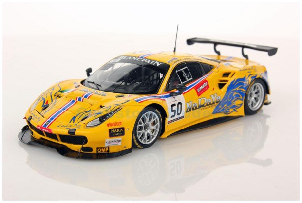 Modelauto 1:43 | Looksmart LSRC20 | Ferrari 488 GT3 2016 #50 - P.Lathouras - P.Giudi - M.Rugolo