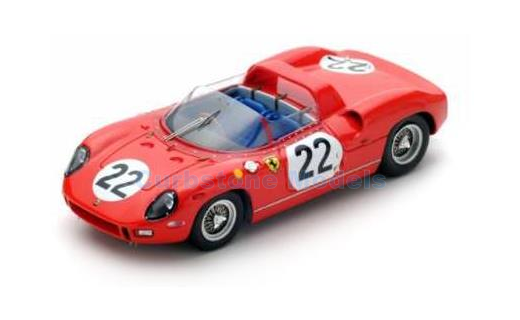 Modelauto 1:43 | Looksmart LSLM052 | SpA Ferrari SEFAC 275P 1964 #22 - G.Baghetti - U.Maglioli