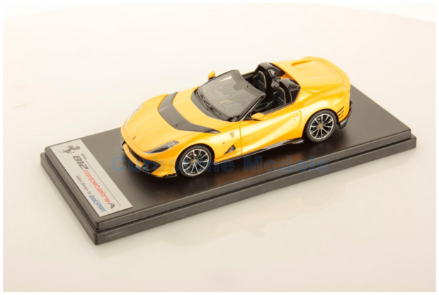 Modelauto 1:43 | Looksmart LS531A | Ferrari 812 Competizione A Giallo Tristrato