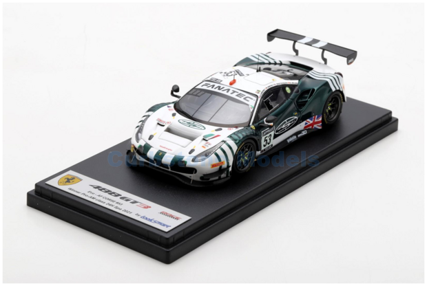 Modelauto 1:43 | Looksmart LSRC104 | Ferrari 488 GT3 | AF Corse 2021 #53 - M.Molina - M.Griffin - R.Mastronardi - D.Cameron