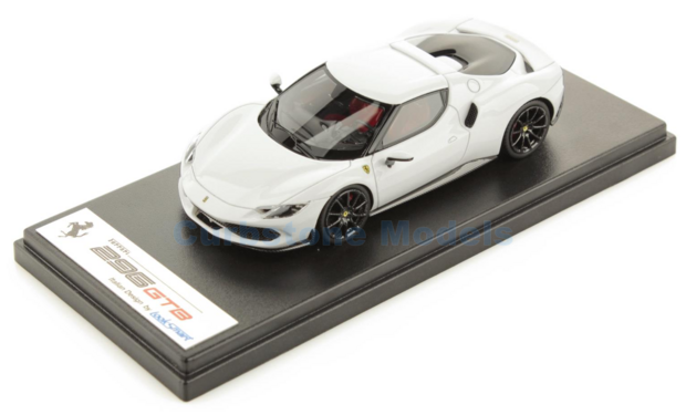 Modelauto 1:43 | Looksmart LS533D | Ferrari 296 GTB Bianco Cervino 2021