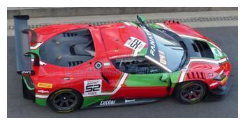 Modelauto 1:43 | Looksmart LSRC189 | Ferrari 296 GT3 | AF Corse 2024 - L.Machiels - J.Machiels - A.Bertolini - T.Mosca 