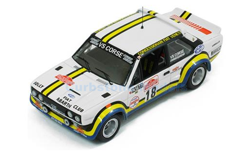 Modelauto 1:43 | IXO-Models RAC205 | Fiat 131 Abarth | VS Corse 1978 #18 - M.Pasetti - G.Barban