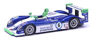 Modelauto 1:43 | IXO-Models LMM082 | Dallara LMP2 2004 #6 - R.Barff - M.Short - J.Barbosa