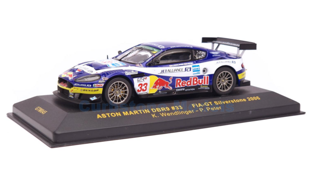 Modelauto 1:43 | IXO-Models GTM045 | Aston Martin DBR9 2006 #33 - K.Wendlinger - P.Peter