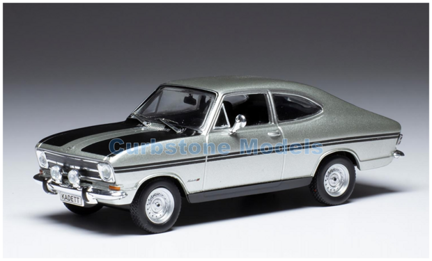 Modelauto 1:43 | IXO-Models CLC462N.22 | Opel Kadett B Coupe Rallye Silver 1966