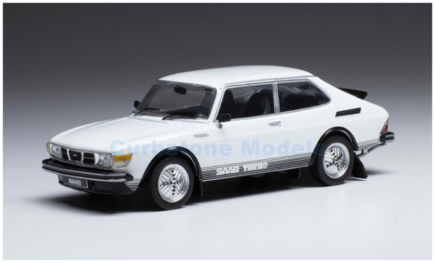 Modelauto 1:43 | IXO-Models CLC460N.22 | Saab 99 Turbo Combi Coupé White 1977