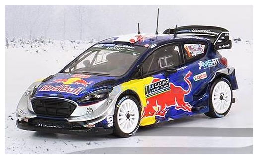 Modelauto 1:43 | IXO-Models RAM641 |  M-Sport World Rally Team Fiesta WRC 2017 #1 - S.Ogier - J.Ingrassia