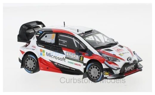 Modelauto 1:43 | IXO-Models RAM678 | Toyota Gazoo Racing Yaris WRC 2018 #9 - E.Lappi - J.Ferm