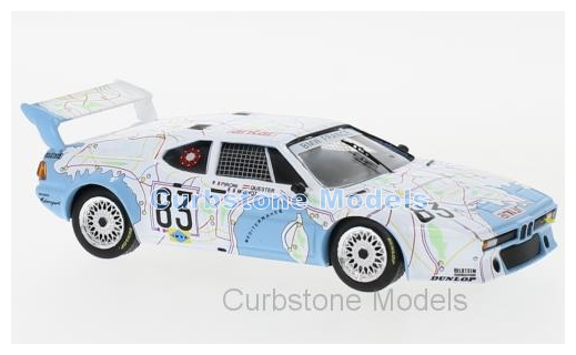 Modelauto 1:43 | IXO-Models LMC159 | BMW France M1 3.5 IMSA 1980 #83 - D.Quester - D.Pironi - M.Mignot