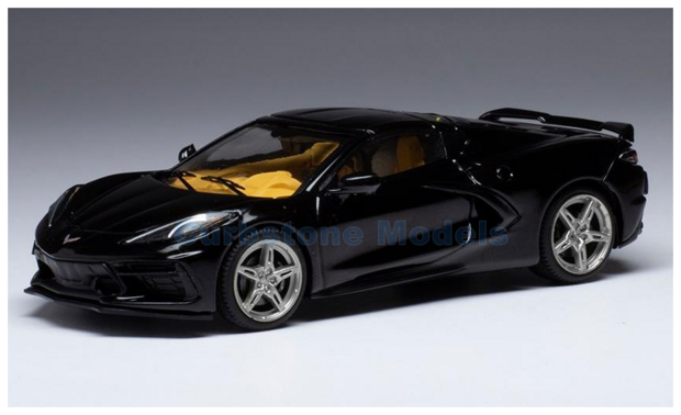 Modelauto 1:43 | IXO-Models MOC304 | Chevrolet Corvette C8 Black 2020