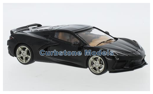 Modelauto 1:43 | IXO-Models MOC304 | Chevrolet Corvette C8 Black 2020