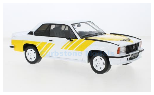 Modelauto 1:18 | IXO-Models 18CMC127.22 | Opel Ascona B400 White and Yellow 1982