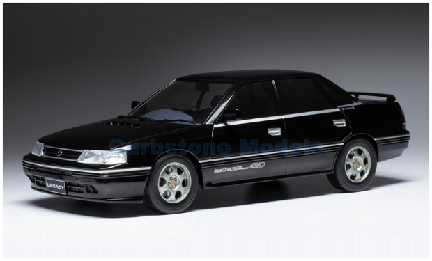 Modelauto 1:18 | IXO-Models 18CMC131A.22 | Subaru Legacy RS Zwart 1991