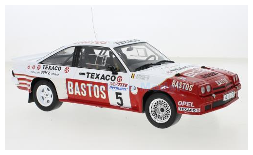 Modelauto 1:18 | IXO-Models 18RMC134.22 | Opel Manta 400 BASTOS 1985 #5 - G.Colsoul - A.Lopes