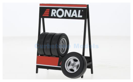 Accessoire 1:18 | IXO-Models 18SET008W | RONAL X-Pack Set of 4 Wheels