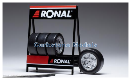 Accessoire 1:18 | IXO-Models 18SET018W | RONAL GM Set of 4 Wheels Silver