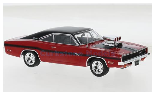 Modelauto 1:43 | IXO-Models CLC475N.22 | Dodge Charger R/T Red Metallic 1970