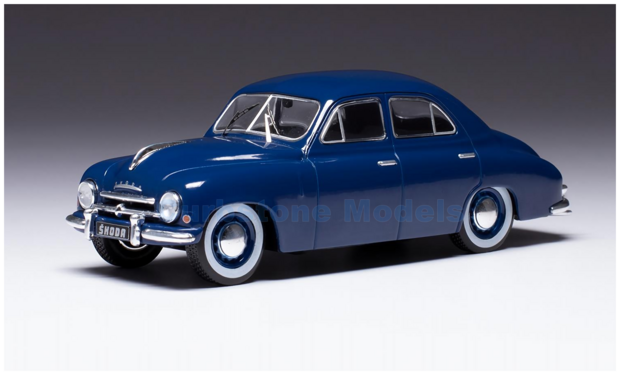 Modelauto 1:43 | IXO-Models CLC496N.22 | Skoda 1200 Blue 1952