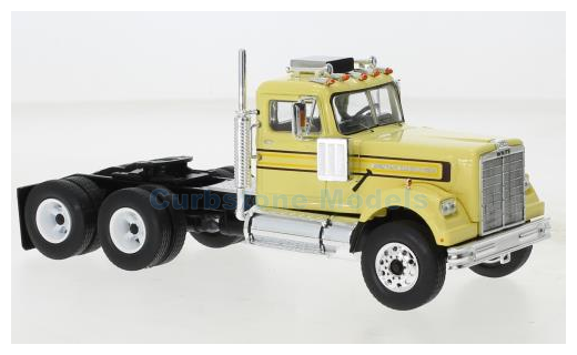 Vrachtwagen 1:43 | IXO-Models TR161.22 | White Motor Company Western Start Yellow 1970