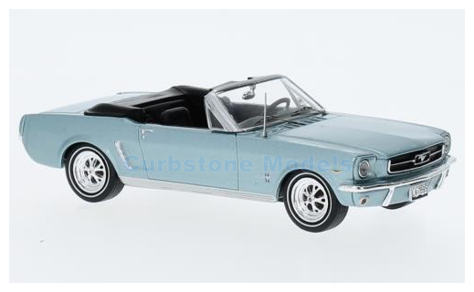 Modelauto 1:43 | IXO-Models CLC506N.22 | Ford Mustang Bright Blue 1965