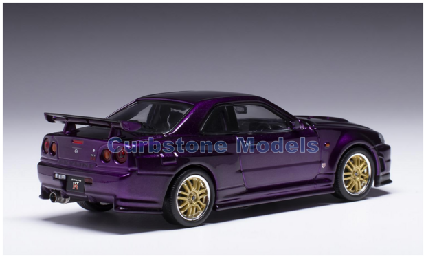 1:43 | IXO-Models CLC526N.22 | Nissan Skyline GT-R (R32) Metallic Purple 2002