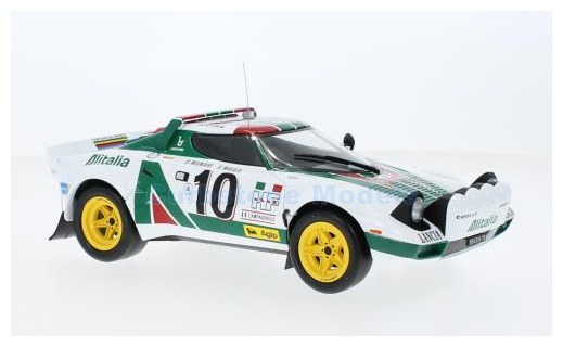 Modelauto 1:18 | IXO-Models 18RMC162A.22 | Lancia Stratos HF 1976 #10 - S.Munari - S.Maiga