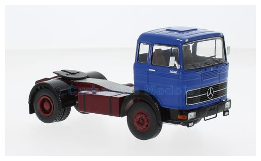 Vrachtwagen 1:43 | IXO-Models TR175.22 | Mercedes Benz LPS 1632 Blue 1970