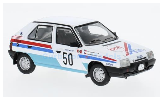 1:43 | IXO-Models RAC431.22 | Skoda Favorit 136L 1989 #50 - V.Berger - O.Jakubec