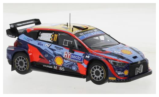 Modelauto 1:43 | IXO-Models RAM866LQ.22 | Hyundai Shell Mobis WRT i20 N Rally1 2022 #11 - T.Neuville - M.Wydaeghe