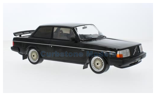 Modelauto 1:18 | IXO-Models 18CMC178.22 | Volvo 240 Turbo Custom Zwart 1986