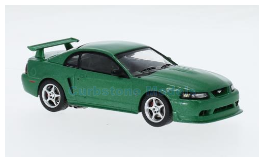 Modelauto 1:43 | IXO-Models CLC543N.22 | Ford Mustang STC Cobra R Metallic Green 2000