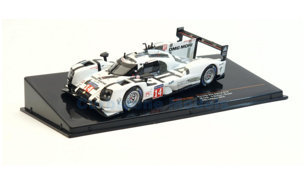 Modelauto 1:43 | IXO-Models SP919-4303 | Porsche 919 Hybrid 2014 #14 - N.Jani - M.Lieb - R.Dumas