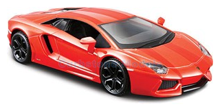 Modelauto 1:18 | Bburago 11033OR | Lamborghini Aventador LP 700-4 Oranje 2011