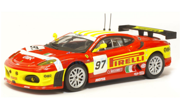 Modelauto 1:43 | Bburago 18-36303RED | Ferrari F430 | BMS Scuderia Italia 2008 #97 - M.Malucelli - P.Ruberti - F.Babini