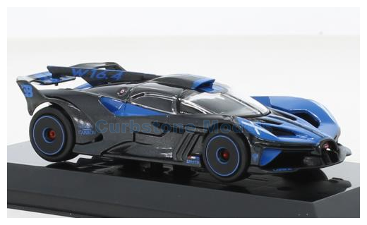 Modelauto 1:43 | Bburago 18-38306 | Bugatti Bolide W16.4 Blue / Black 2020