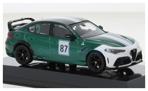 Modelauto 1:43 | Bburago 18-38307 | Alfa Romeo Giulia GTA Racing Green 2020 #87