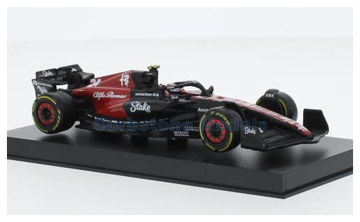 Modelauto 1:43 | Bburago 18-38086Z | Alfa Romeo C43 | Alfa-Romeo F1 Team Stake 2023 #24 - Z.GuanYu