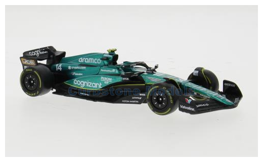 Modelauto 1:43 | Bburago 18-38090A | Aston Martin Aramco Cognizant F1 Team AMR23 2023 #14 - F.Alonso