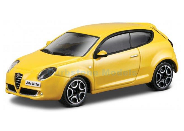 Modelauto 1:43 | Bburago 30209Y | Alfa Romeo Mito Geel 2011