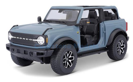 Modelauto 1:18 | Maisto 31457BLUE | Ford Bronco Badlands Blue 2021