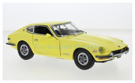 Modelauto 1:18 | Sunstar 3512 | Nissan 240Z Bright Yellow 1972