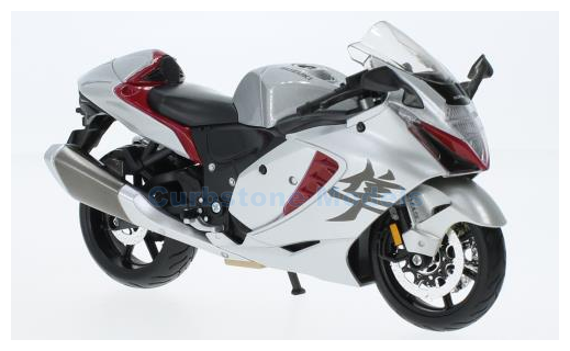 Motorfiets 1:18 | Maisto 20-21848SILVER | Suzuki Hayabusa Silver 2021