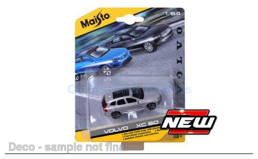 Modelauto 1:64 | Maisto 15751XC60 | Volvo XC60 Grey