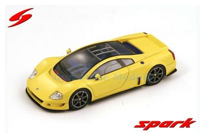 Modelauto 1:43 | Spark S0443 | Volkswagen W12 Syncro Geel 1997