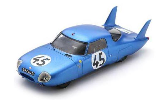 Modelauto 1:43 | Spark S5072 | CD Panhard LM 64 | Automobiles Charles Deutsch 1964 #45 - P.Lelong - G.Verrier