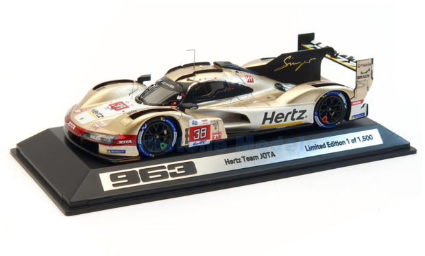 Modelauto 1:43 | Spark WAP0205030RD63 | Porsche 963 LMDH Hypercar | Herz Team JOTA 2023 #38 - Y.Ye - W.Stevens - A.Da Costa