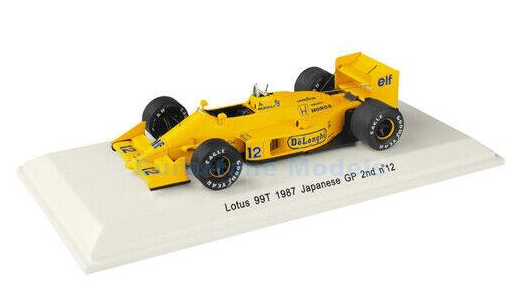 Modelauto 1:43 | Spark R70183 | Lotus 99T 1987 #12 - A.Senna