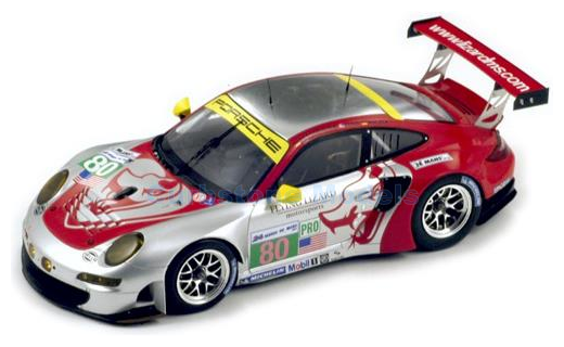 Modelauto 1:18 | Spark 18S074 | Porsche 997 GT3 RSR | Flying Lizard Motorsport 2012 #80 - J.Bergmeister - M.Holzer - P.Long